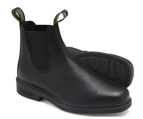 068 - Black Chisel Toe Boots
