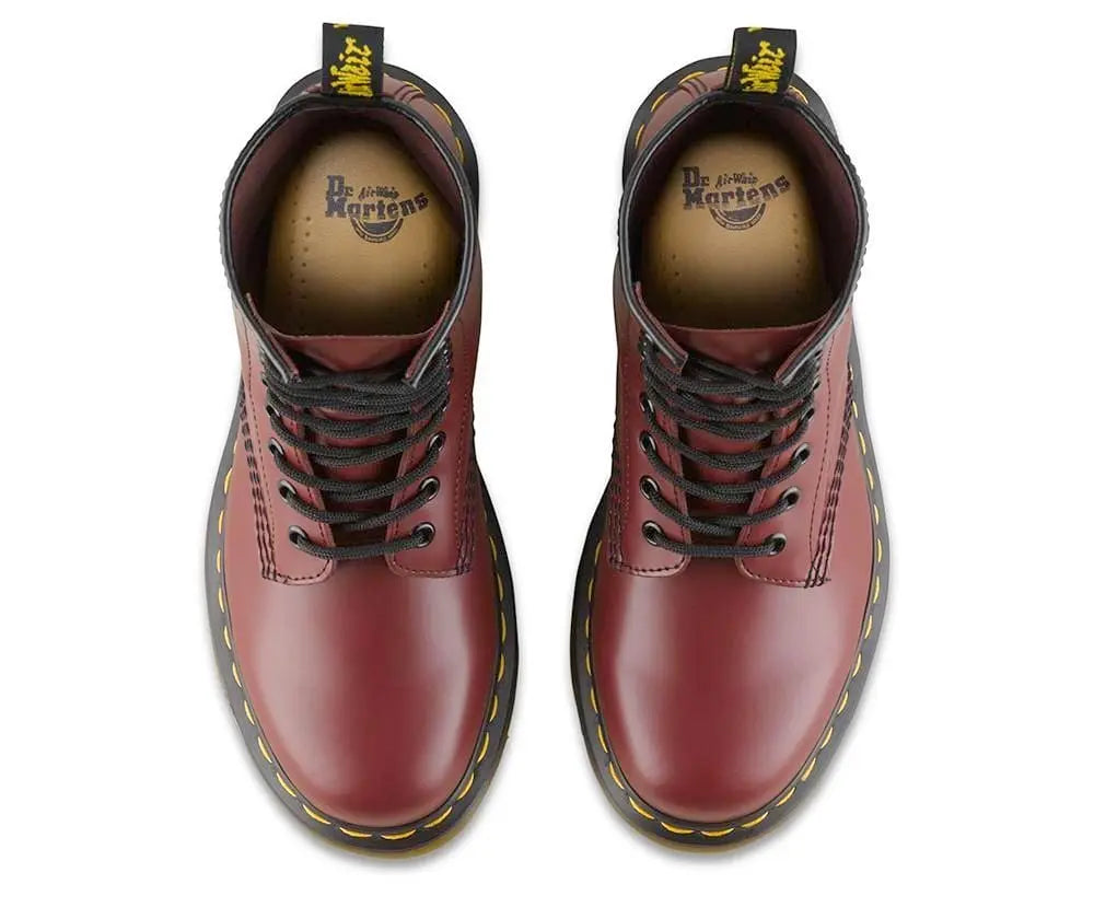 Dr Martens 1460 Cherry Smooth 8-Eye Leather Boots