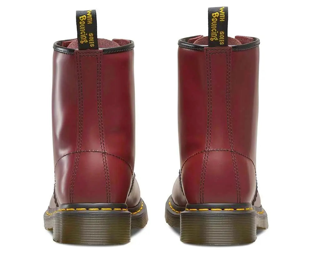 Dr Martens 1460 Cherry Smooth 8-Eye Leather Boots