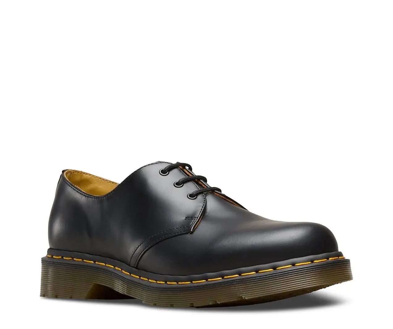 1461 - Black Smooth Leather Shoes