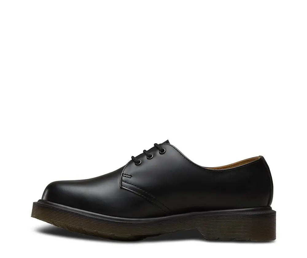 1461p - Black Smooth Leather Shoes