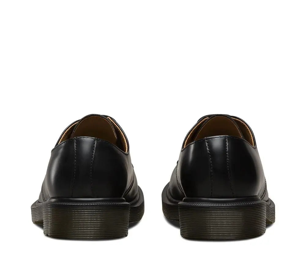 1461p - Black Smooth Leather Shoes