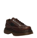 Buzz 5 Eye Shoes in Grizzly Leather - Brown