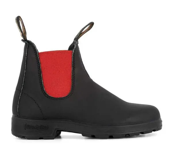 508 - Black/Red Boots