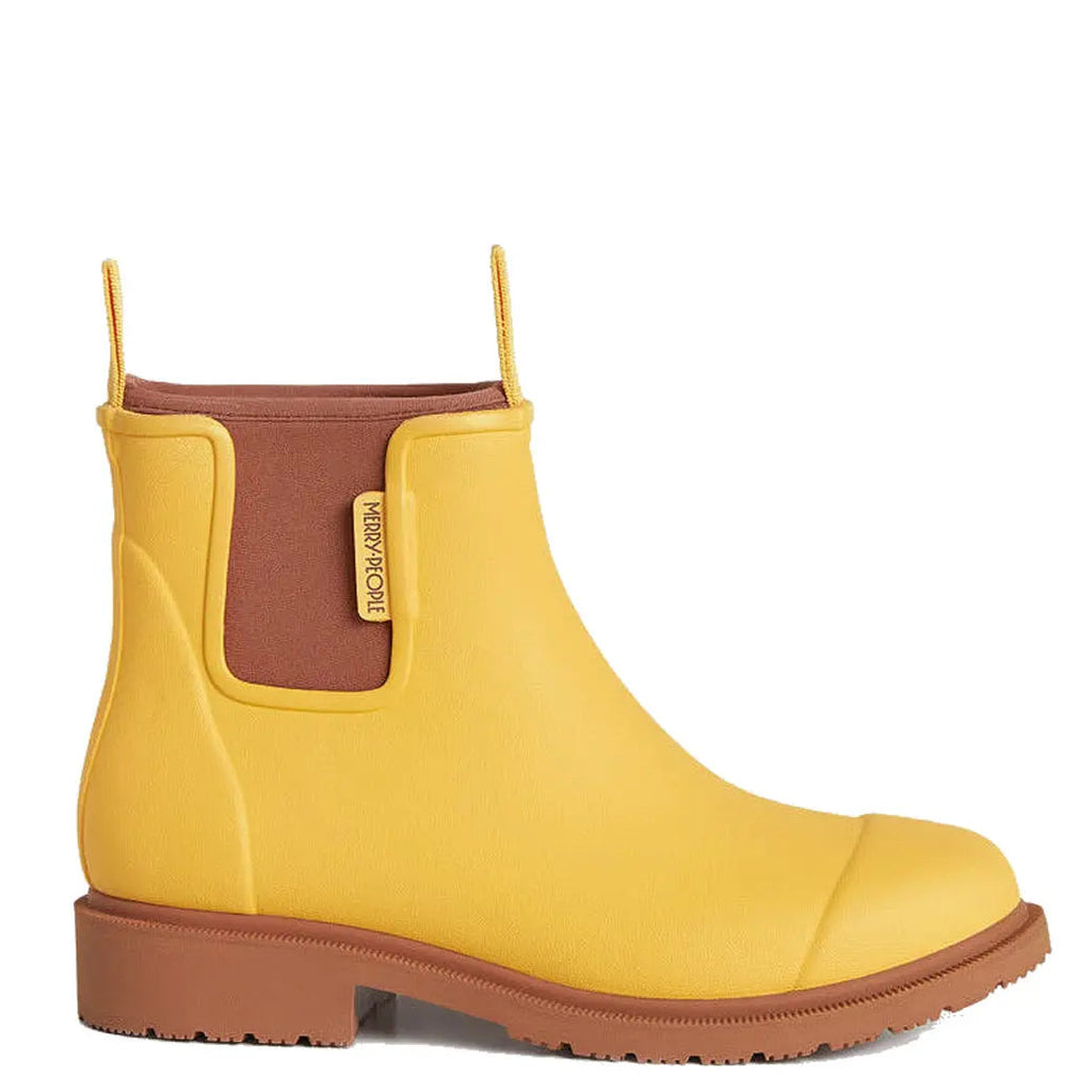 Merry People Bobbi Waterproof Boots - Sunflower Yellow