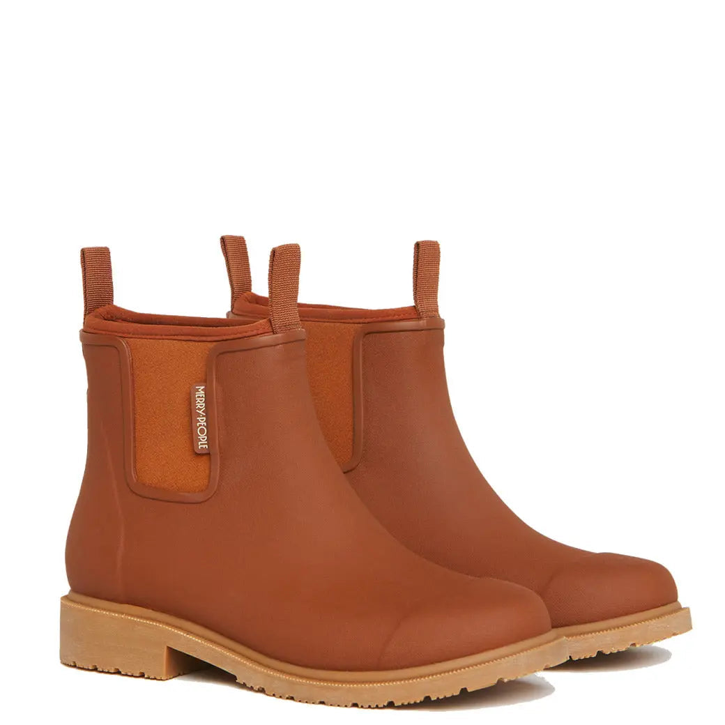 Merry People Bobbi Waterproof Boots - Rust
