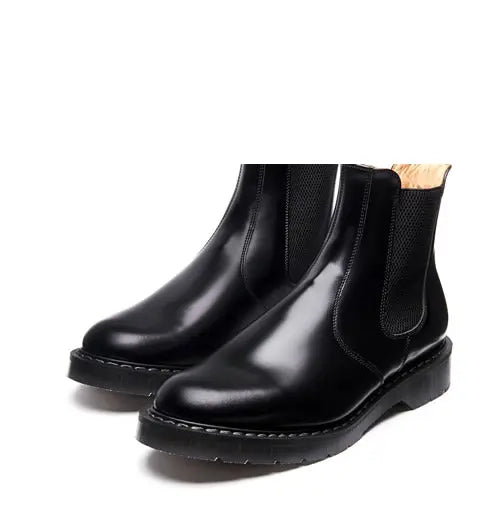 Solovair Dealer Boot - Black Hi-Shine