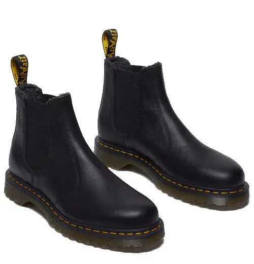 2976 Faux Fur - Grizzly Black Boots