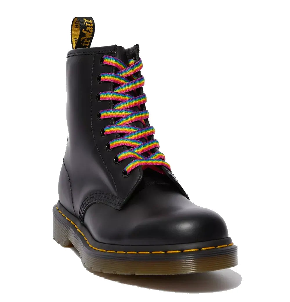 140cm Flat Laces - Rainbow