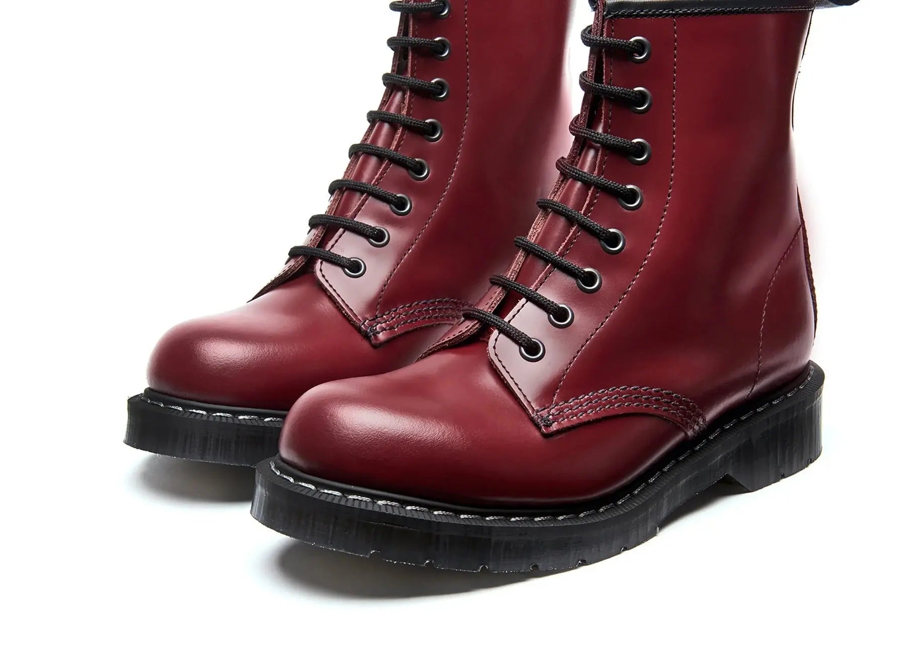 Solovair Derby Boot - Oxblood Leather