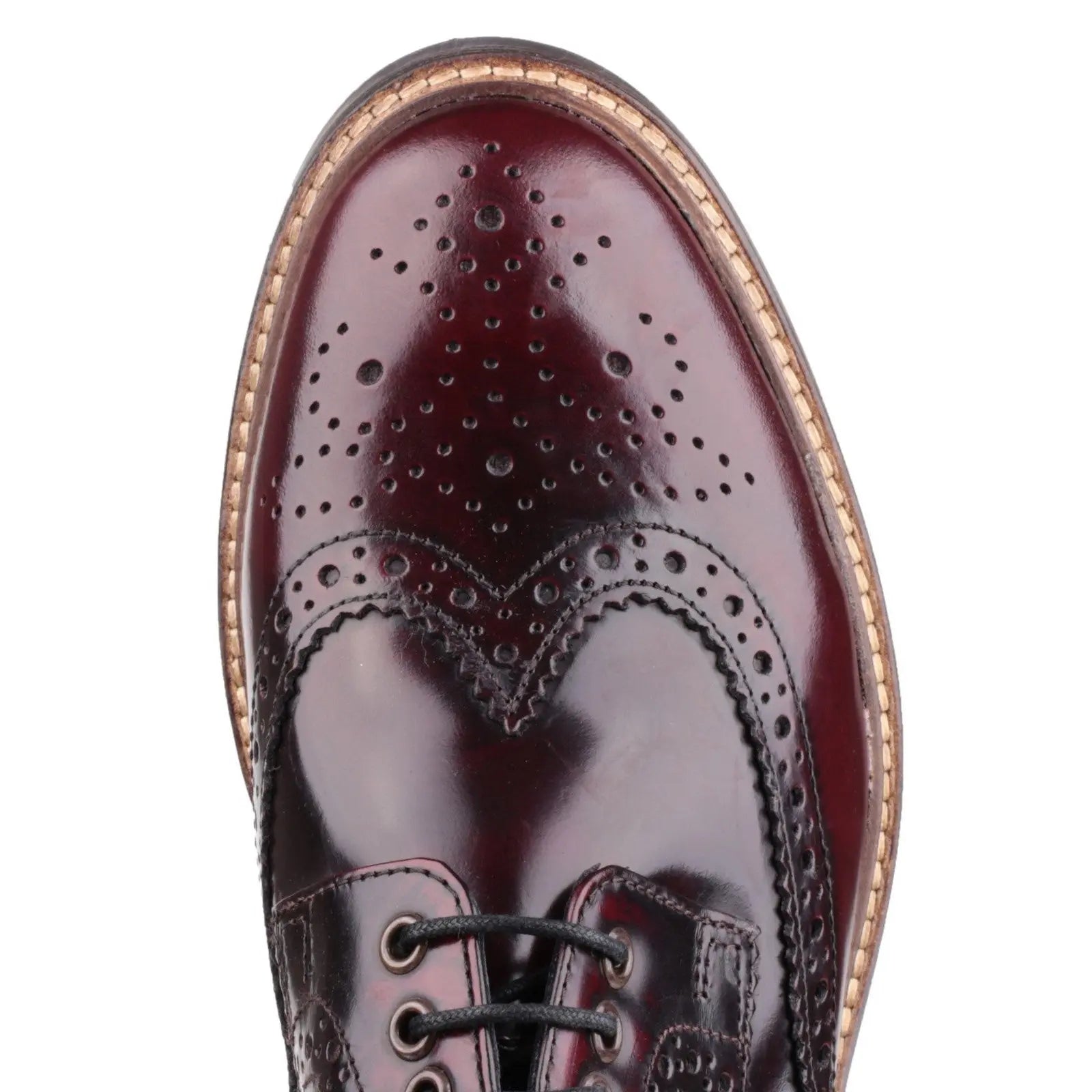 Woburn Hi-Shine Brogue Shoe