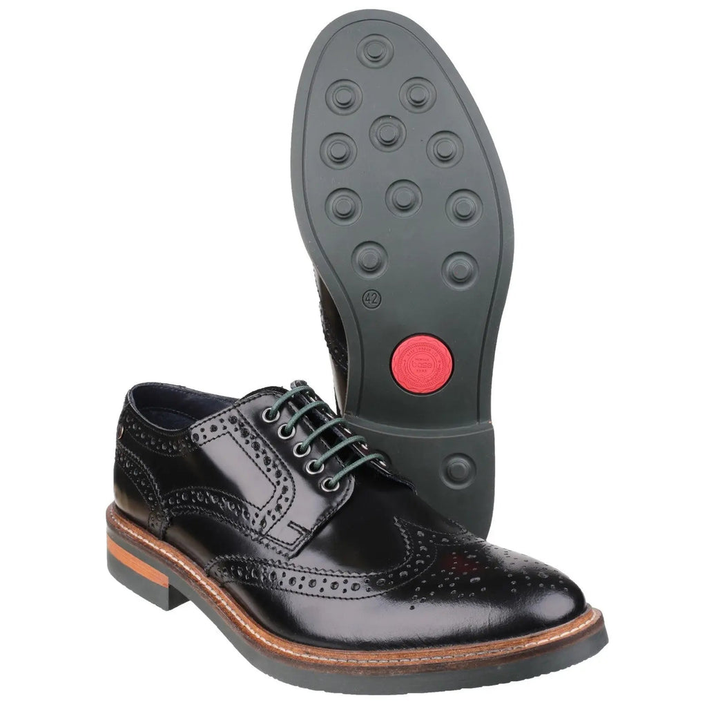 Woburn Hi-Shine Brogue Shoe