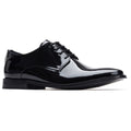 Base London Marley Lace Up Patent Shoe - Black