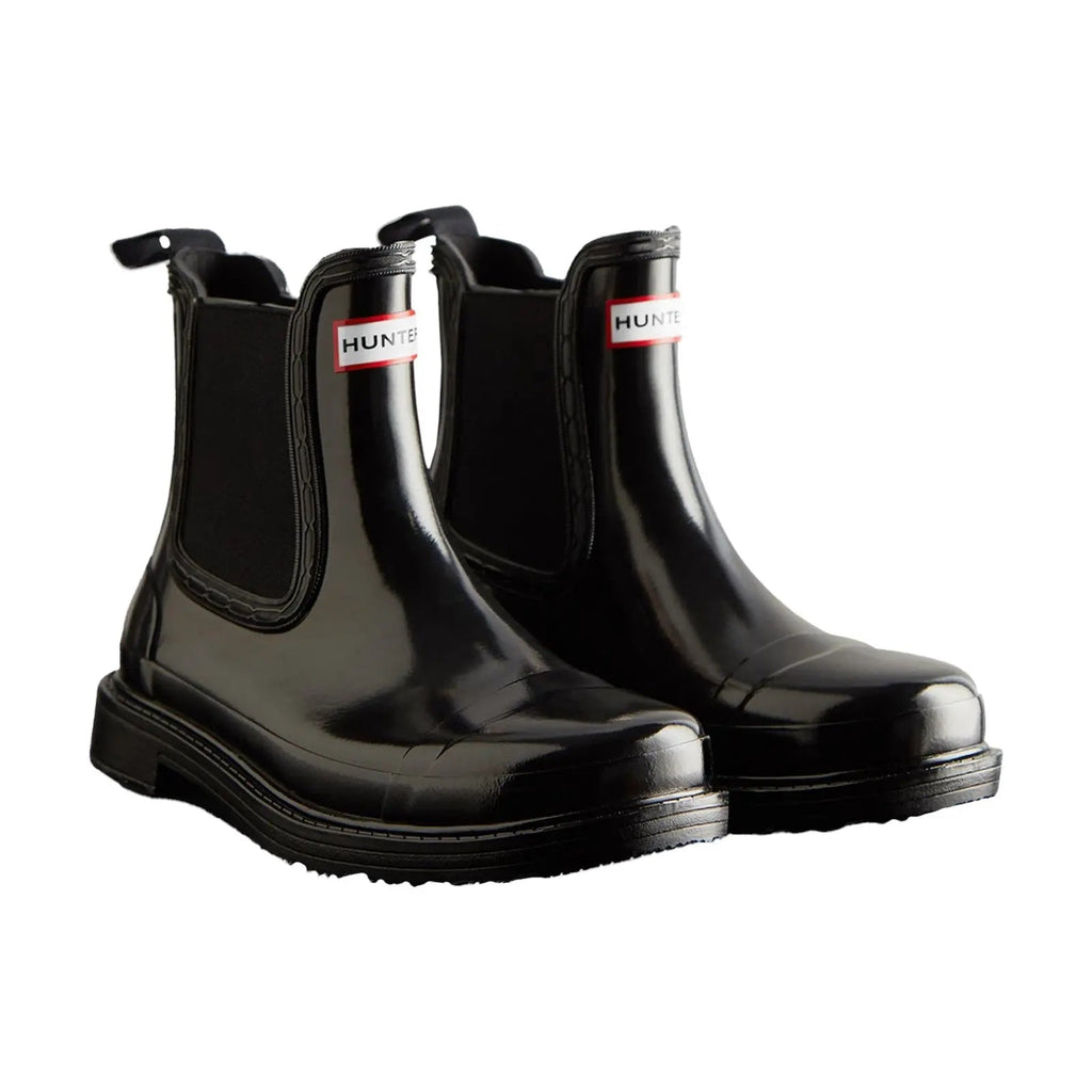Commando Gloss Chelsea Boots