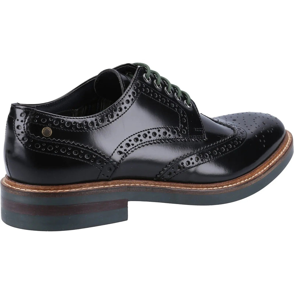Base London Woburn Excel Brogue - Black