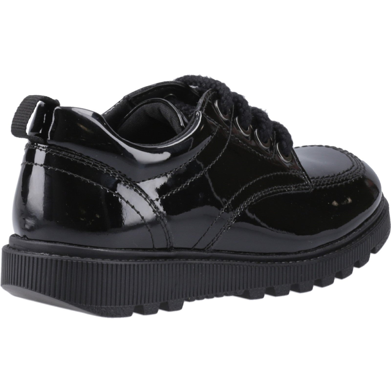 Keeley Lace Up Patent Jnr