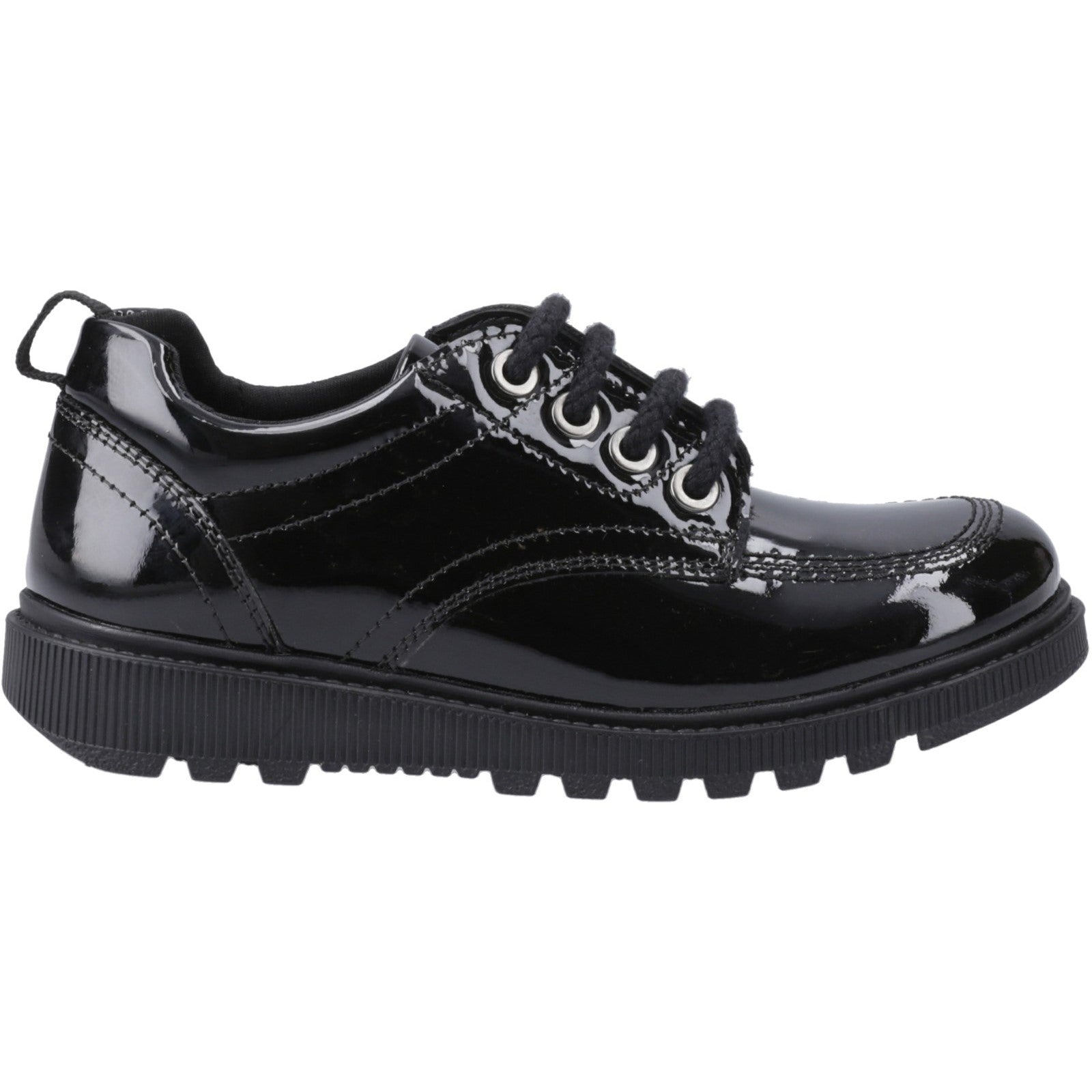 Keeley Lace Up Patent Snr