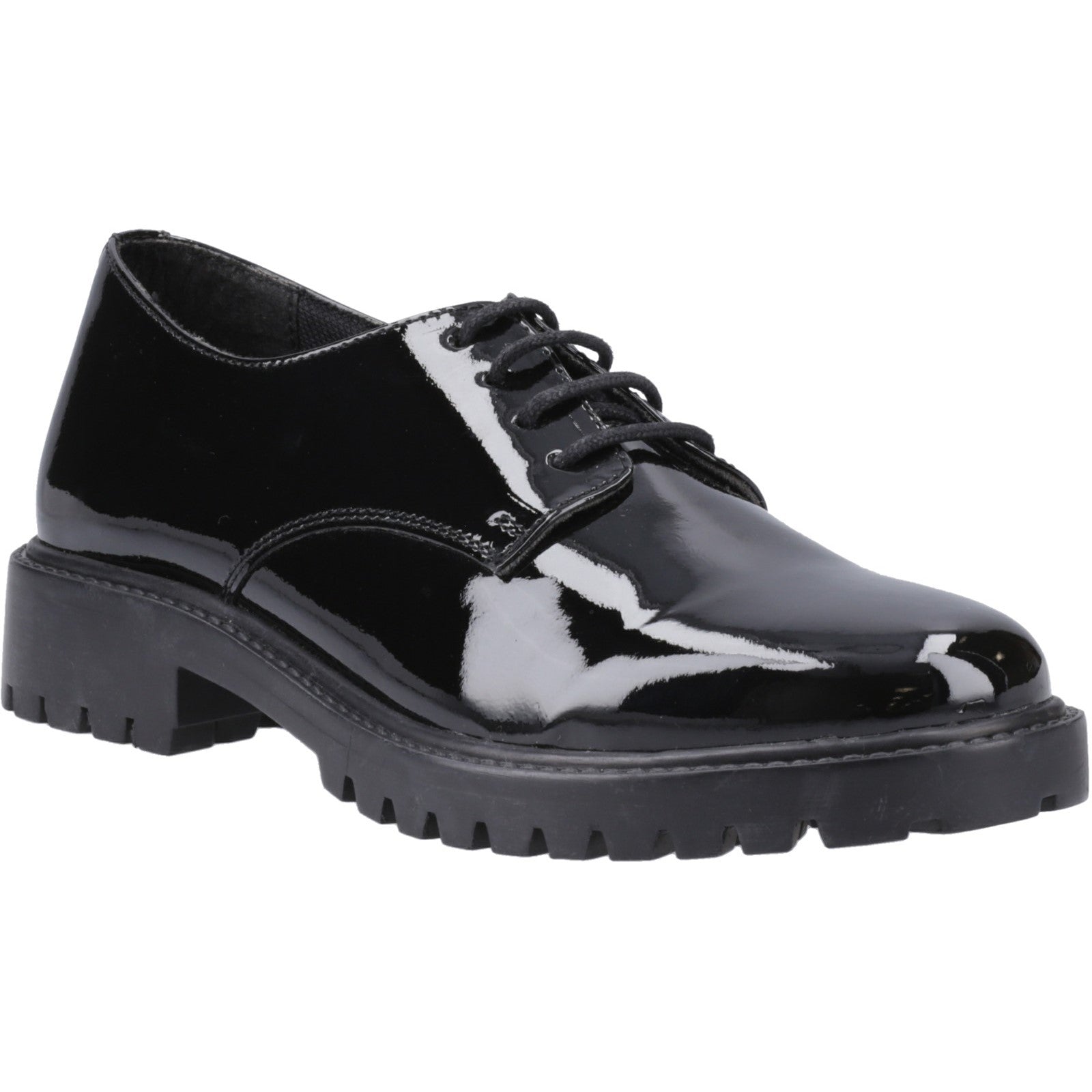 Aubrey Lace Up Patent Jnr