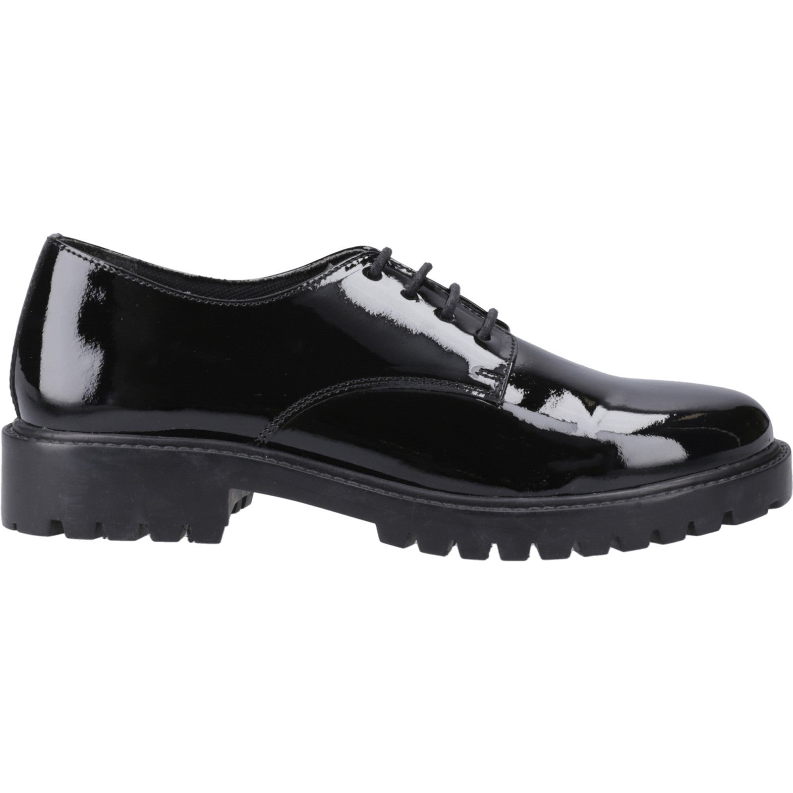 Aubrey Lace Up Patent Snr