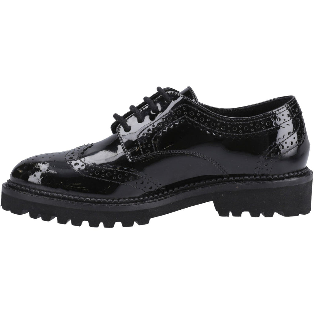 Gabi Lace Up Patent Jnr