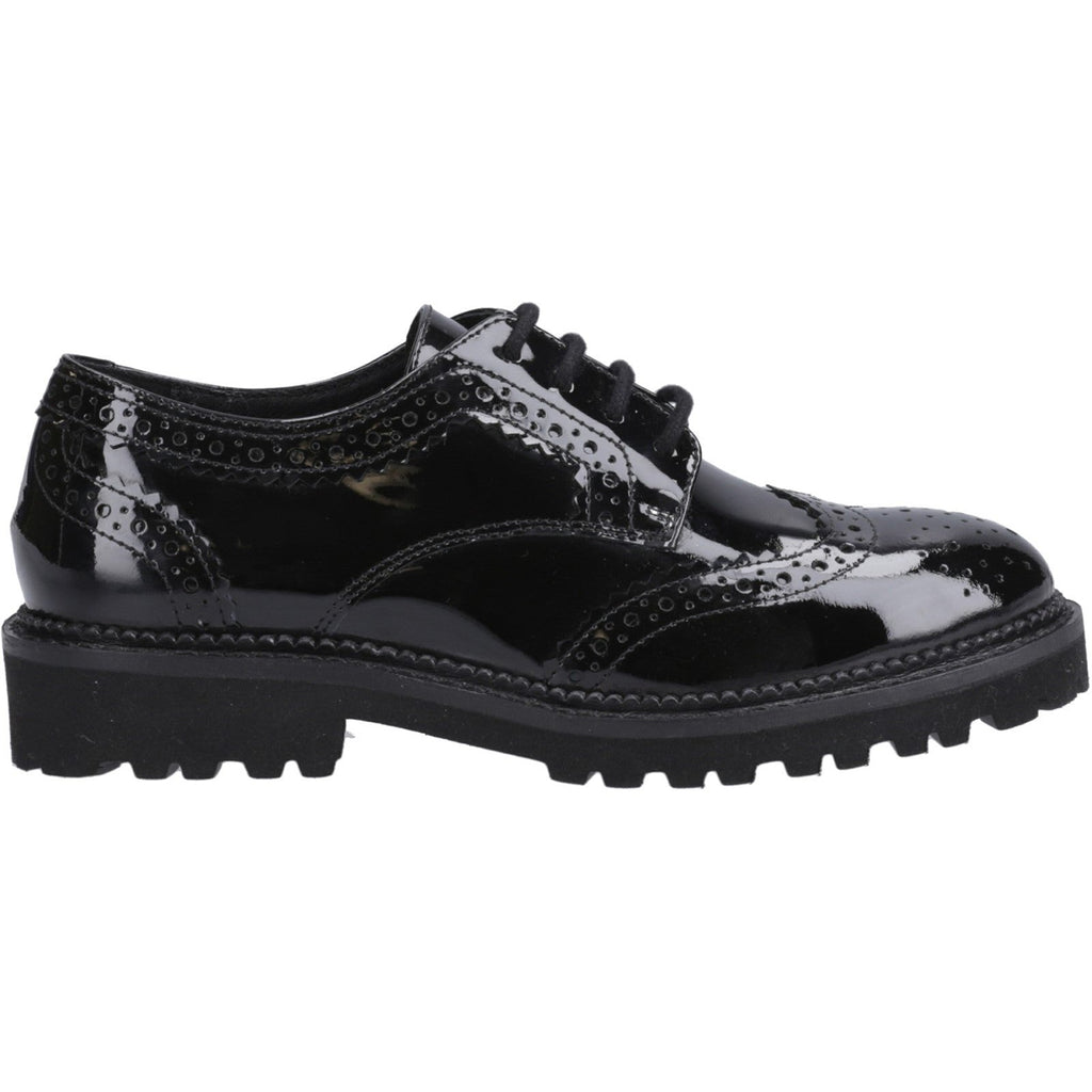 Gabi Lace Up Patent Jnr