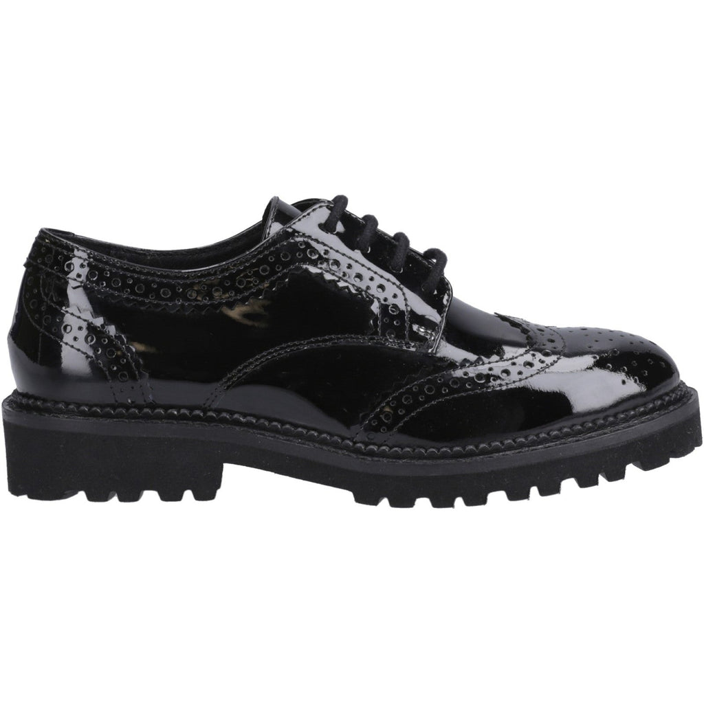 Gabi Lace Up Patent Snr