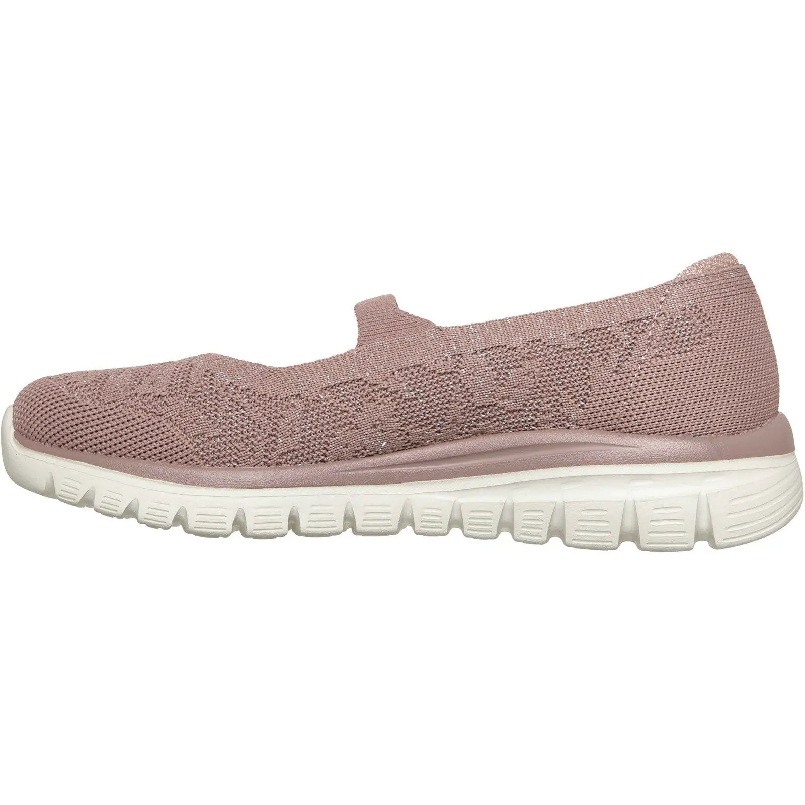 Skechers Graceful Shimmer Knit Mary Jane Slip-On