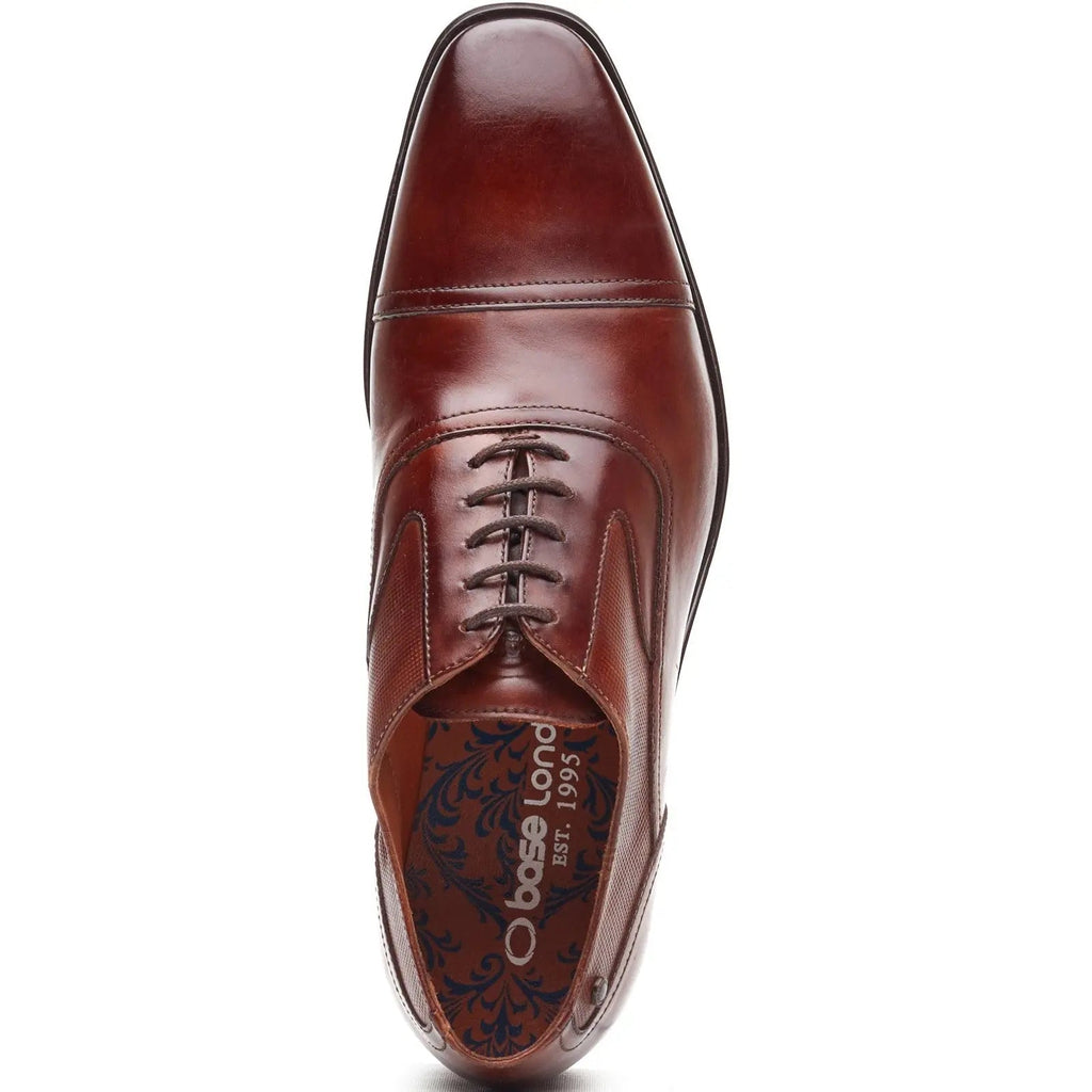 Base London Portico Toe Cap Oxford Shoe