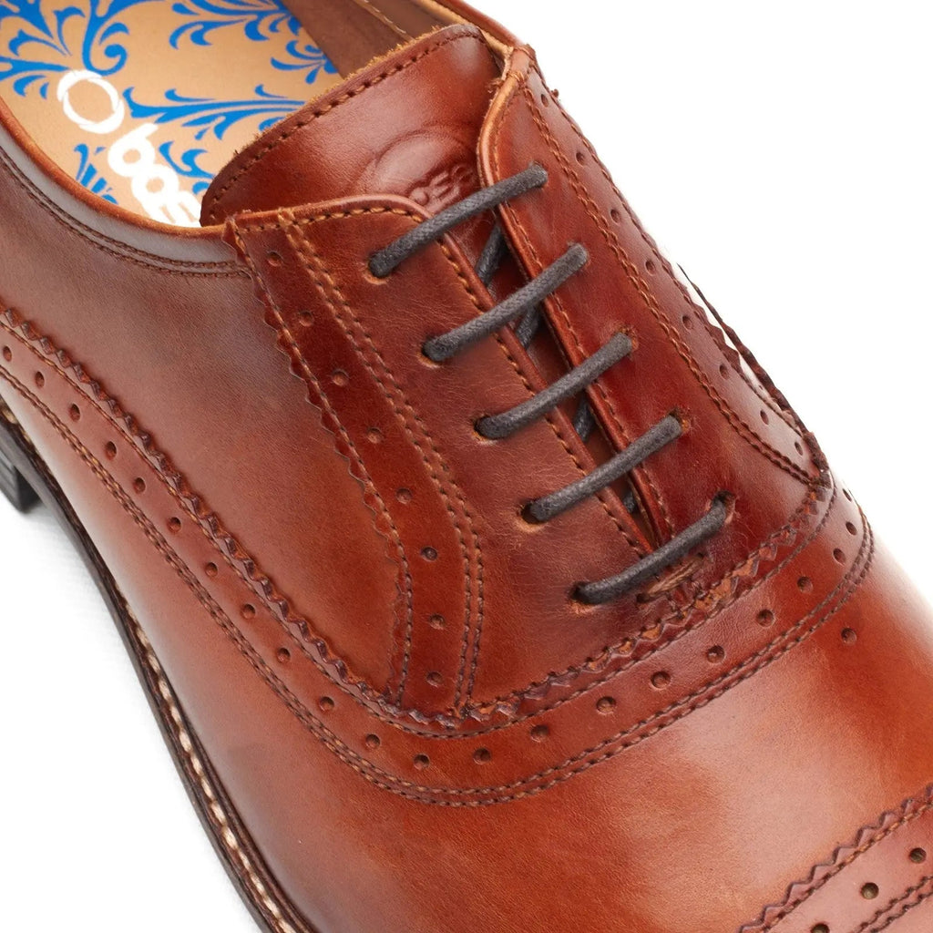 Base London Ascot Toe Cap Oxford Shoe