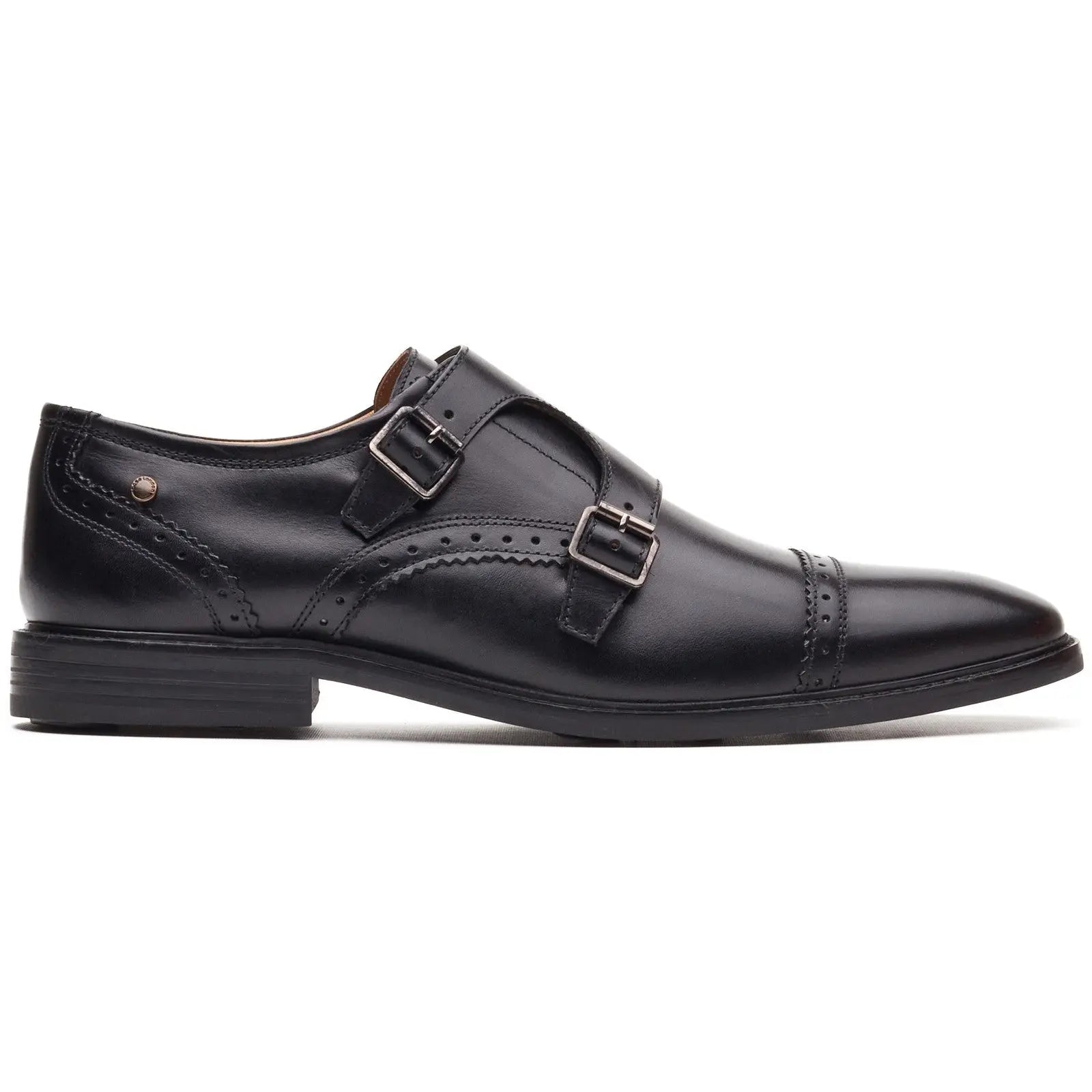 Base London Henley Double Monk Shoe