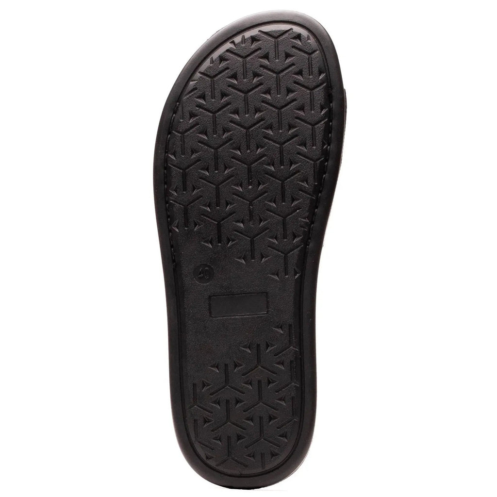 Base London Albany Slide Sandal - Black
