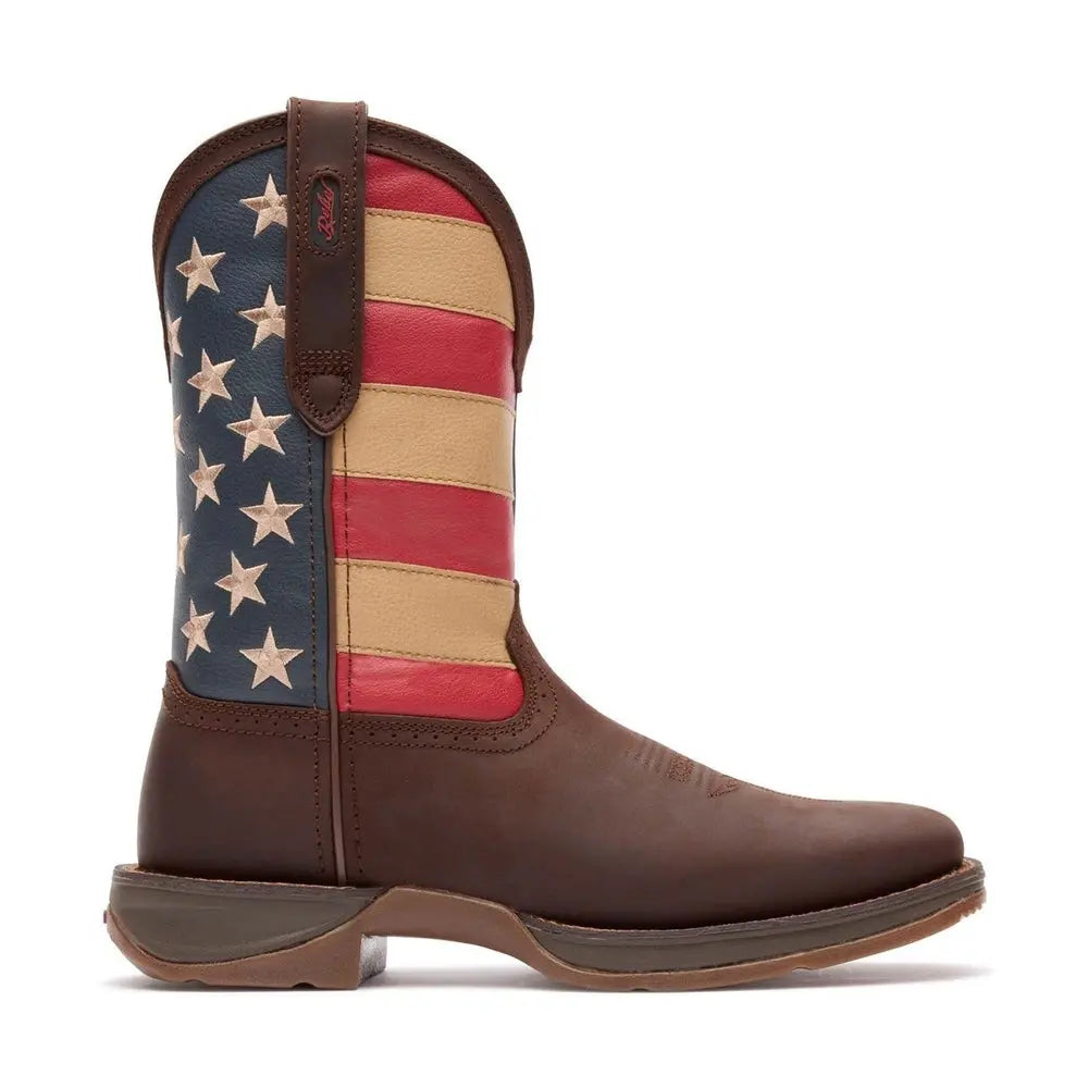 Rebel by Durango Patriotic Pull-On Western Flag Boot