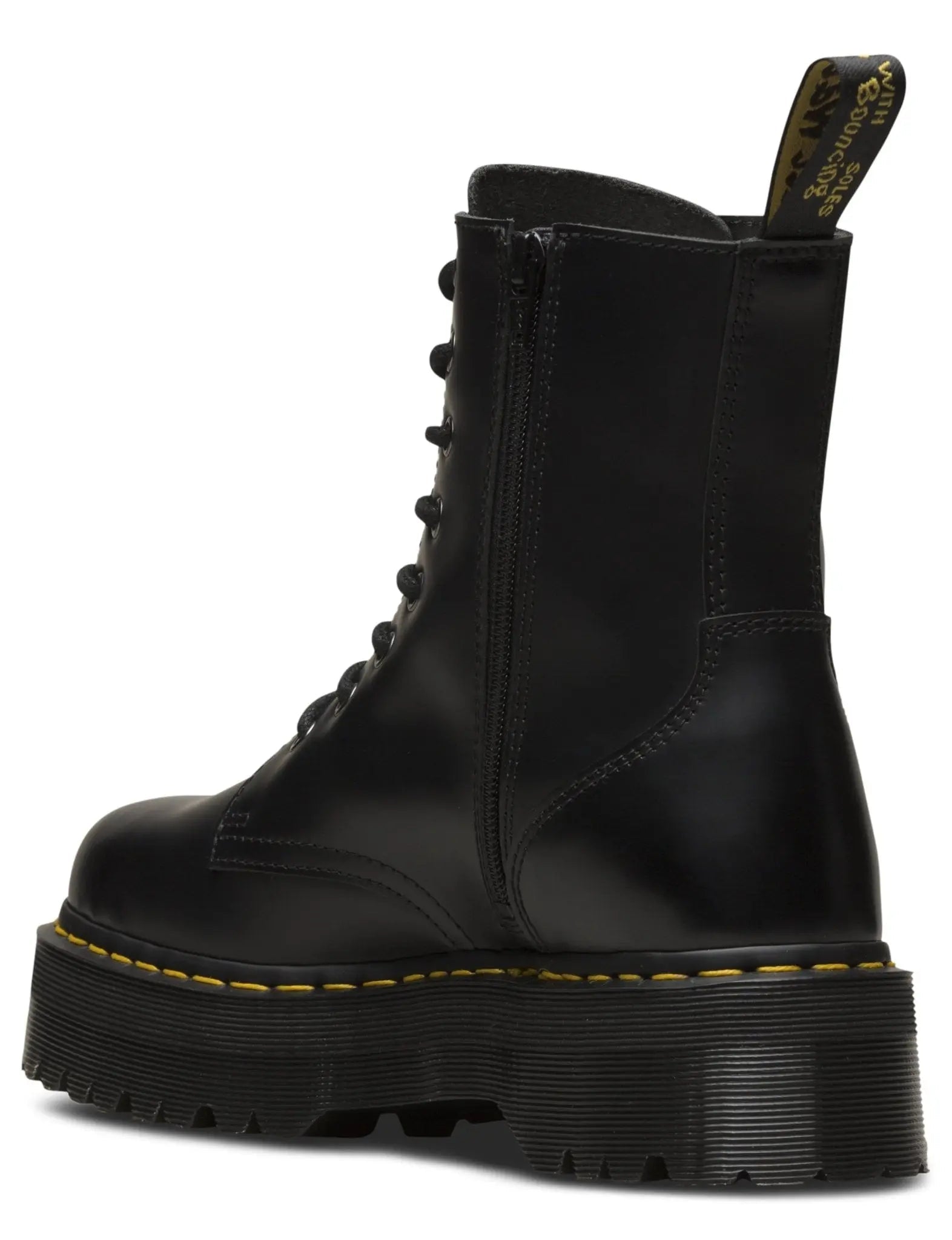 Jadon - Black Smooth Boots
